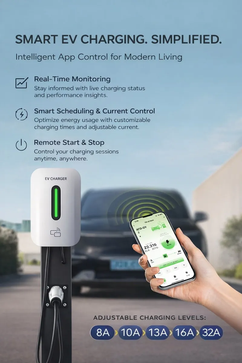 ⚡ Fast 7kW Type 2 EV Charger – Ready to Go! - Image 4