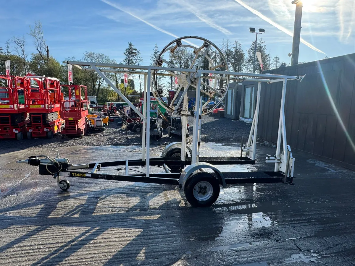 Steve Vick Single Axle Trailer Cable Reel - Image 2