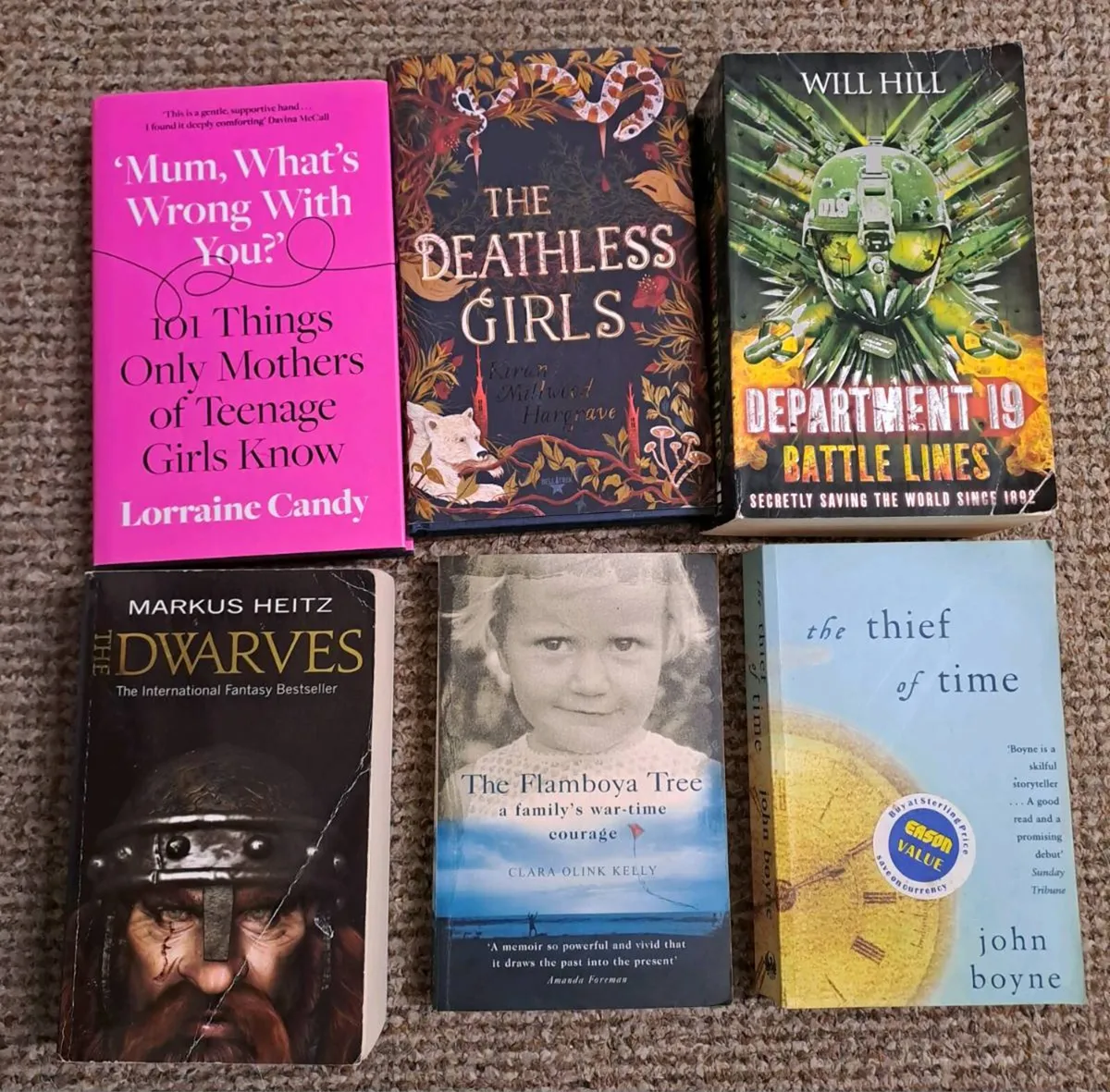 30 fiction books - Image 1