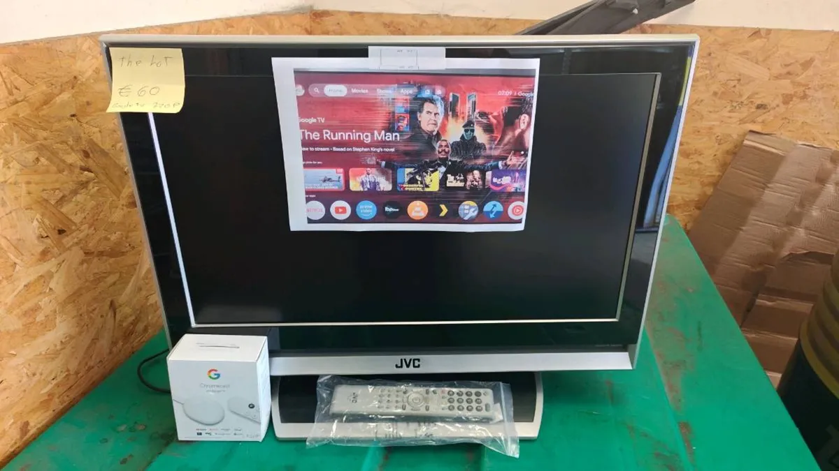 JVC tv with Google TV - Image 1