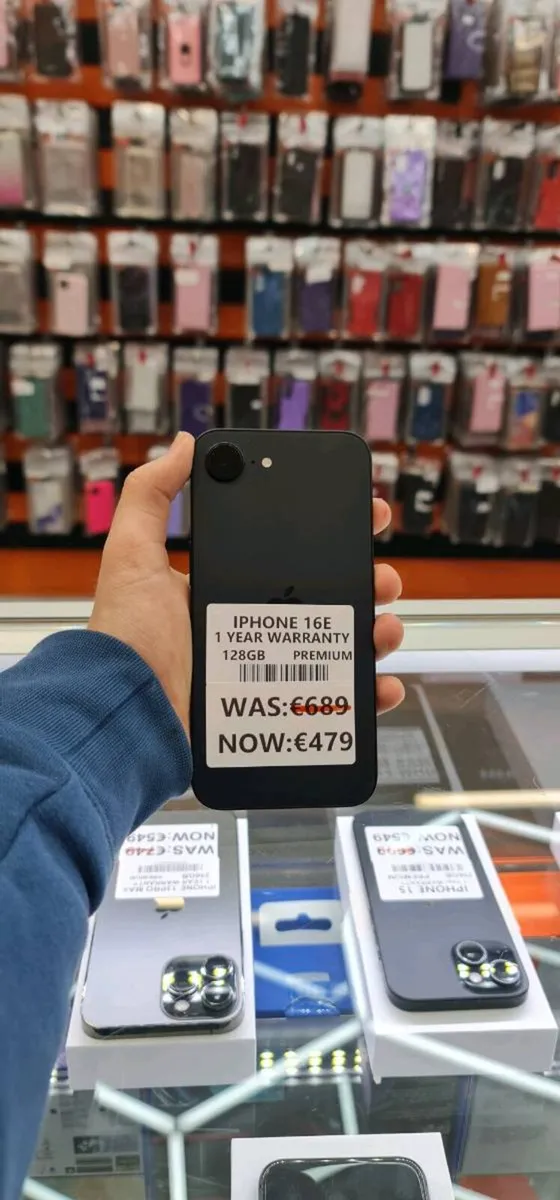 IPhone 16e 128GB PREMIUM Black unlocked