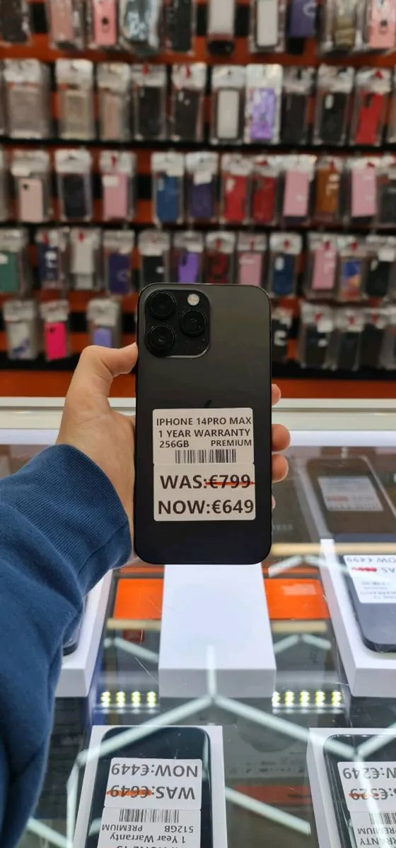 IPhone 14 pro max 256GB PREMIUM Black unlocked