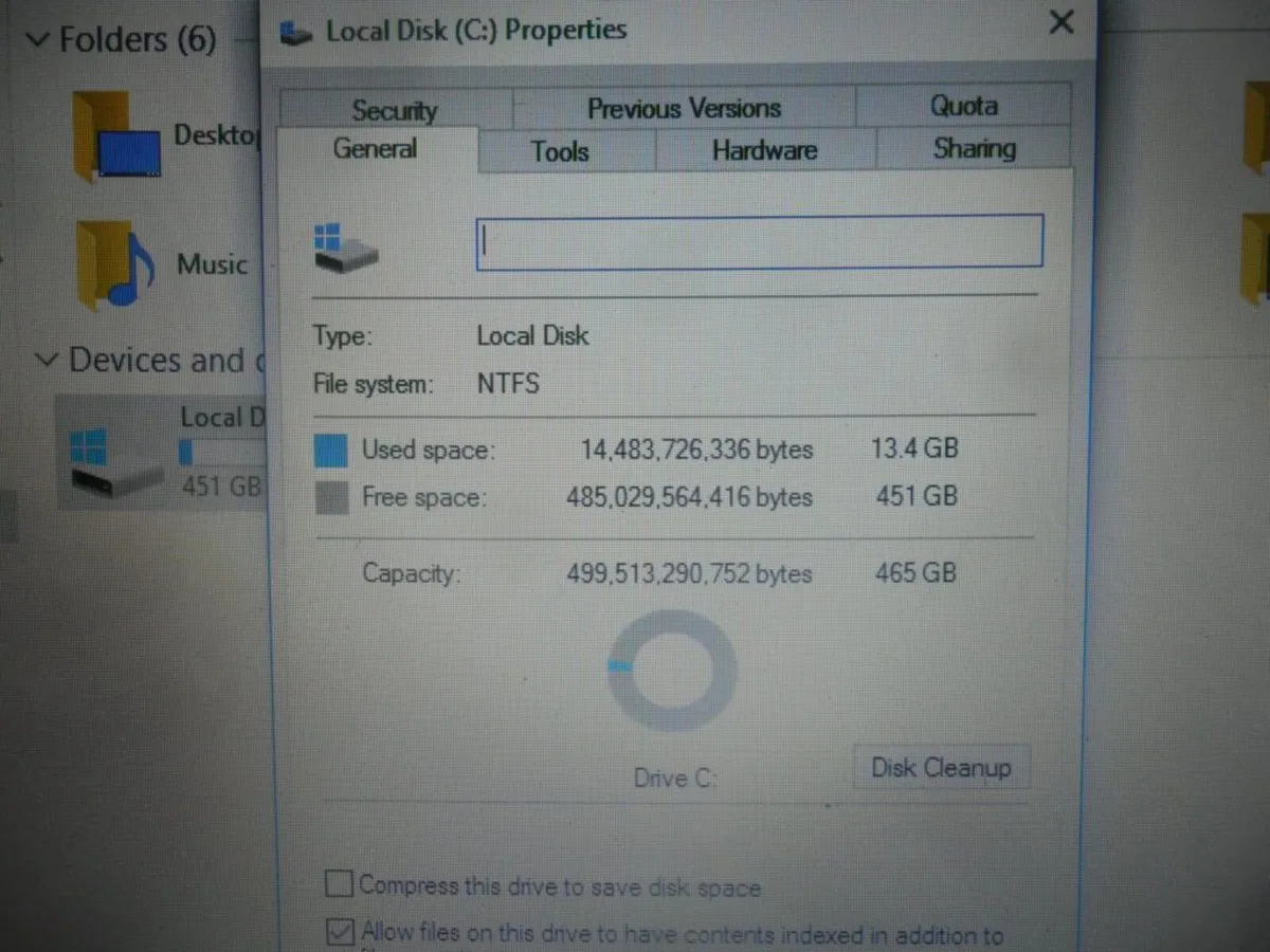 Toshiba Laptop - Image 3