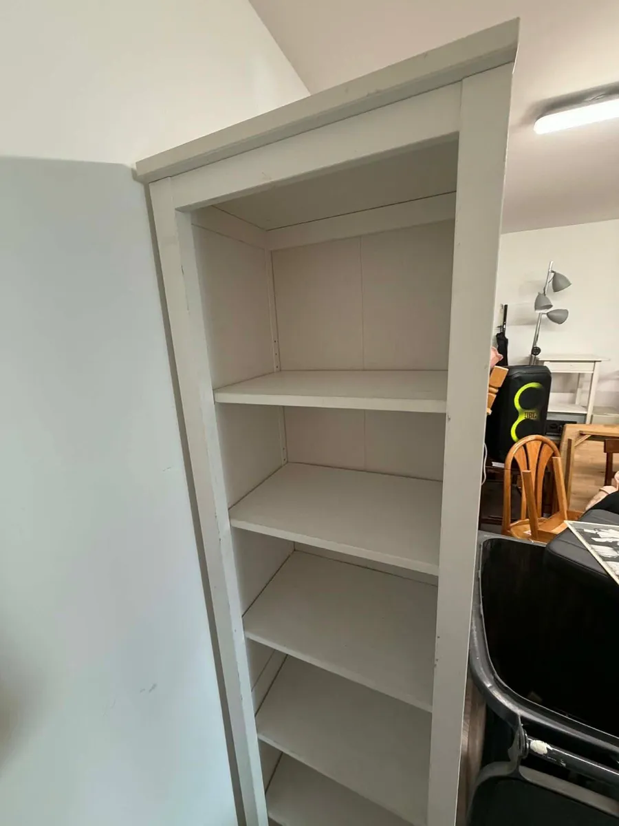 Tall narrow book shelf - Image 3