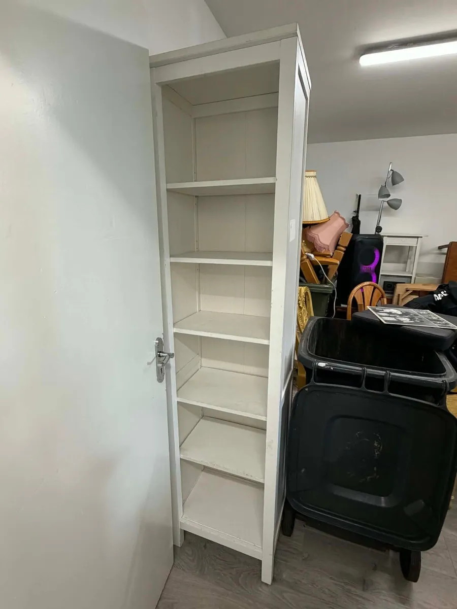 Tall narrow book shelf - Image 2