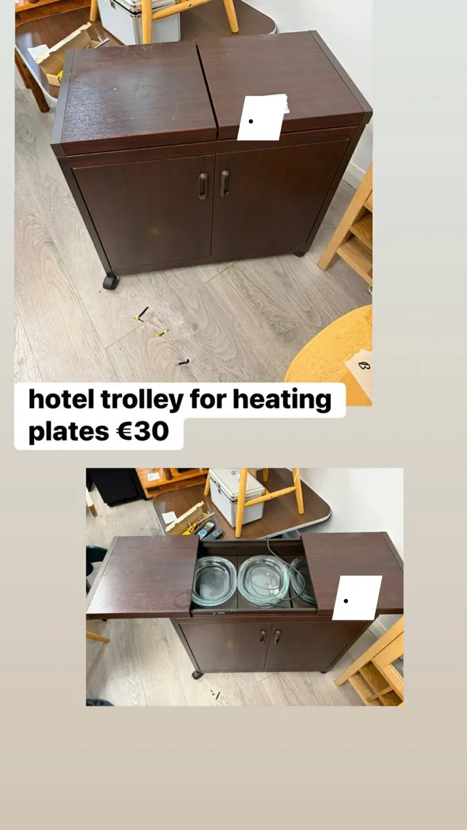 Food heating trolley - Image 1