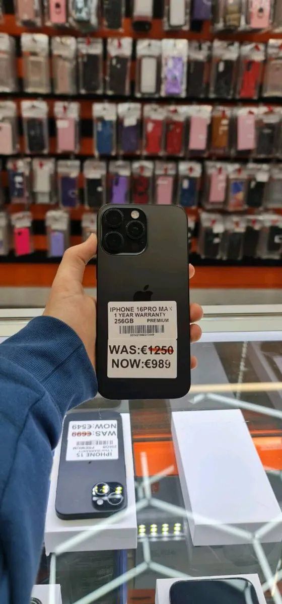 IPhone 16 Pro max 256GB PREMIUM Black unlocked