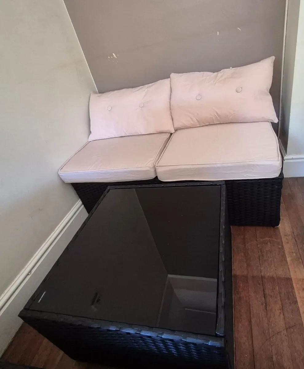 Florida Rattan Garden Set -Fast & FREE Delivery - Image 2