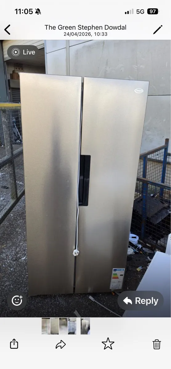 Thor Fridge Freezer, - Image 1