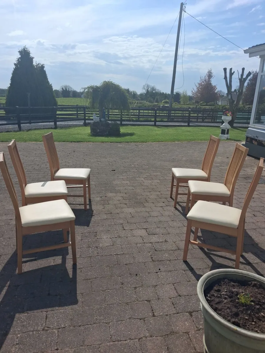 Table and 6 chairs - Image 3