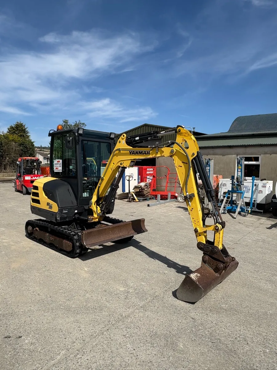 Yanmar Sv26 Mini Digger - Image 3