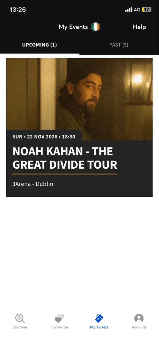 Noah Kahn tickets 3 arena