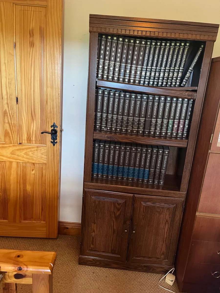 Encyclopaedia Britannica and Cabinet - Image 1