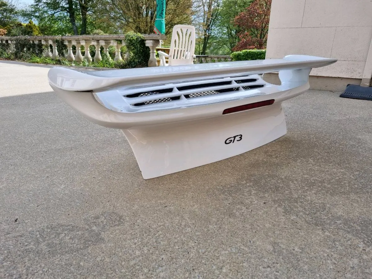 Porsche 991 GT3 Engine Lid & Spoiler - Image 2