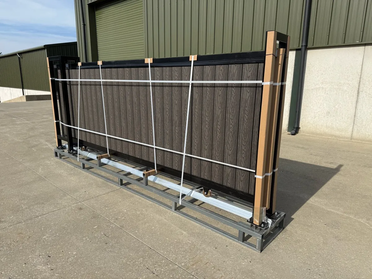 New used 20ft  electric sliding gates - Image 4