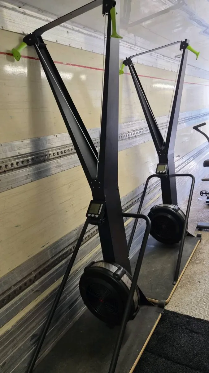 2 COMMERCIAL SKIERS WITH PLATFORMS NEW CABLES - Image 1