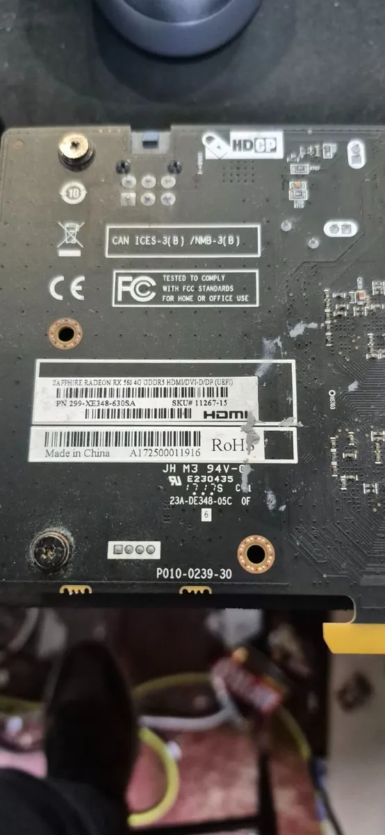 4gb Radeon RX 560  epic graphic card - Image 3