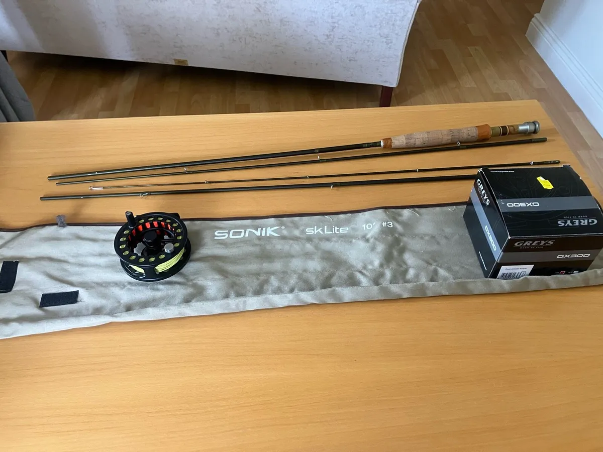 Nymph/ Dry fly rod and reel - Image 1