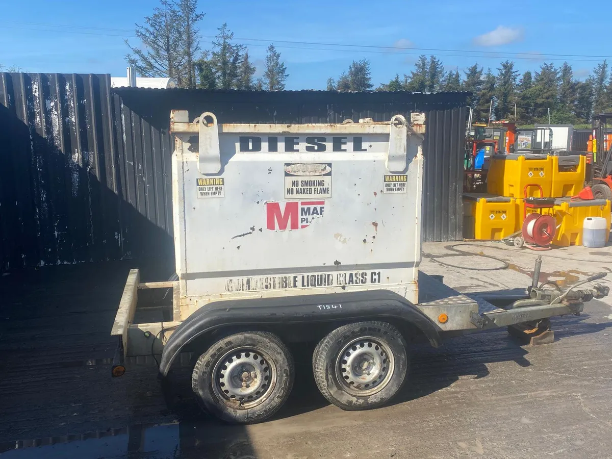 1000L Trailer Fuel Bowser - Image 1