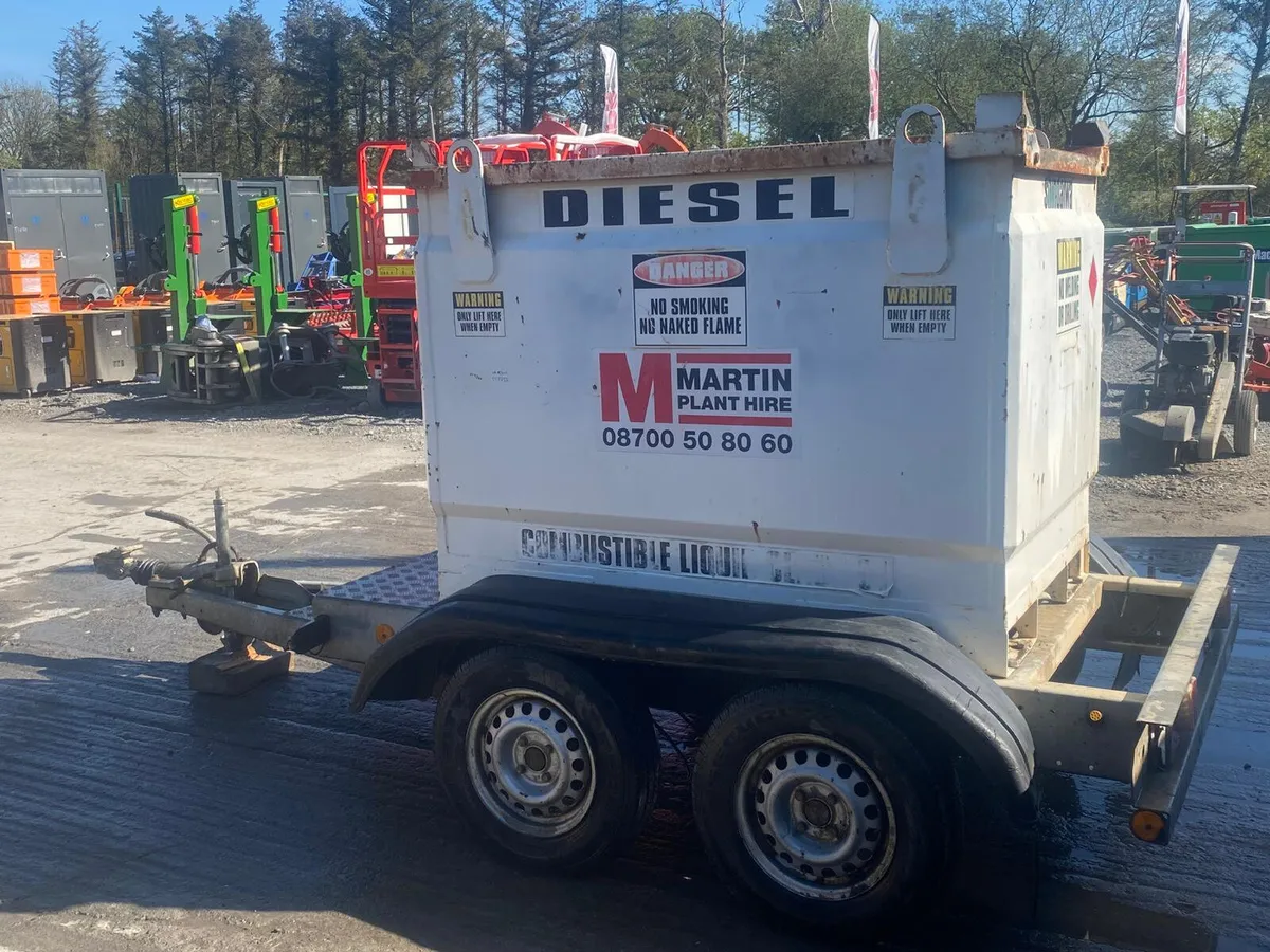 1000L Trailer Fuel Bowser - Image 3