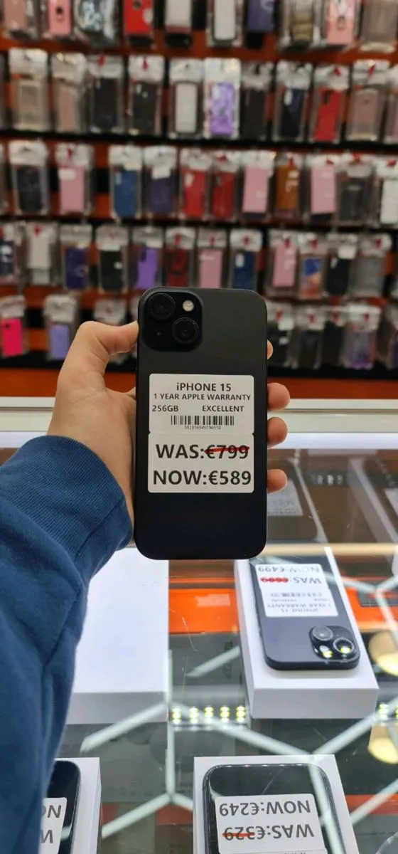 IPhone 15 256GB EXCELLENT Black unlocked