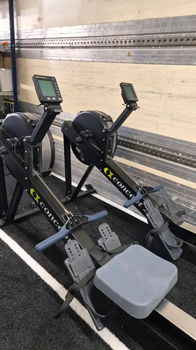 2 EX DISPLAY CONCEPT 2 MODEL D ROWERS WITH PM5'S - Image 1