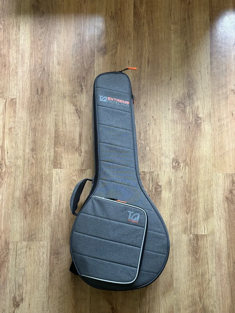 4 string Banjo & case - Image 4