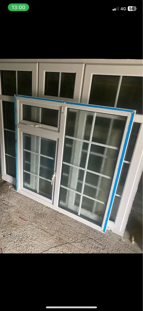 PVC FROSTED WINDOW GREAT CONDITION