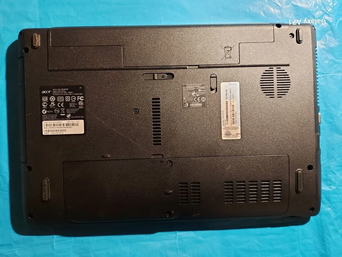 ACER Aspire 5742, 15.6 inch Laptop, Model PEW71, 4 - Image 3