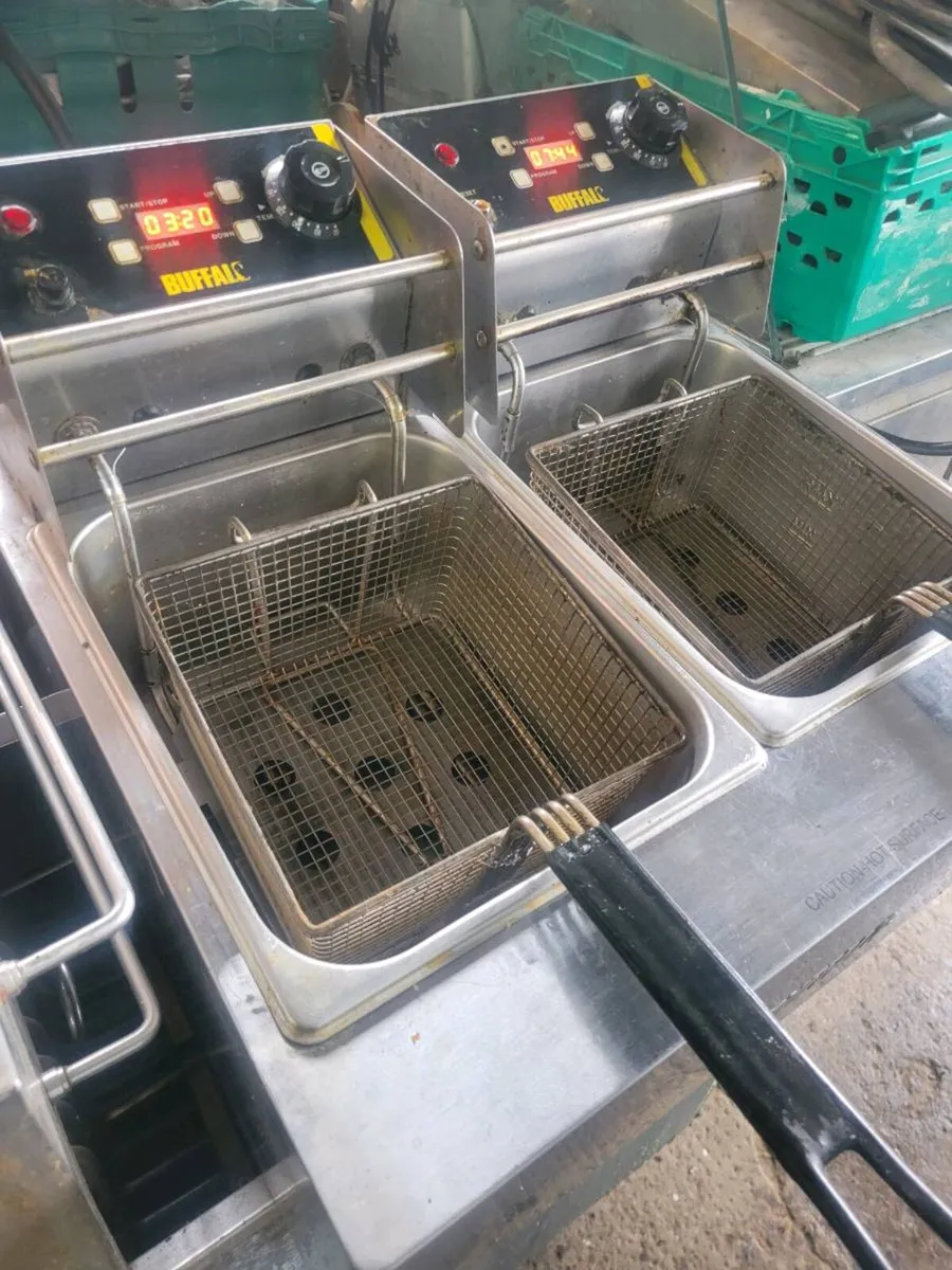 Fryer Electric Twin Tank BUFFALO - Image 1