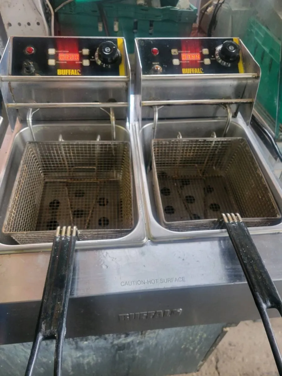 Fryer Electric Twin Tank BUFFALO - Image 2