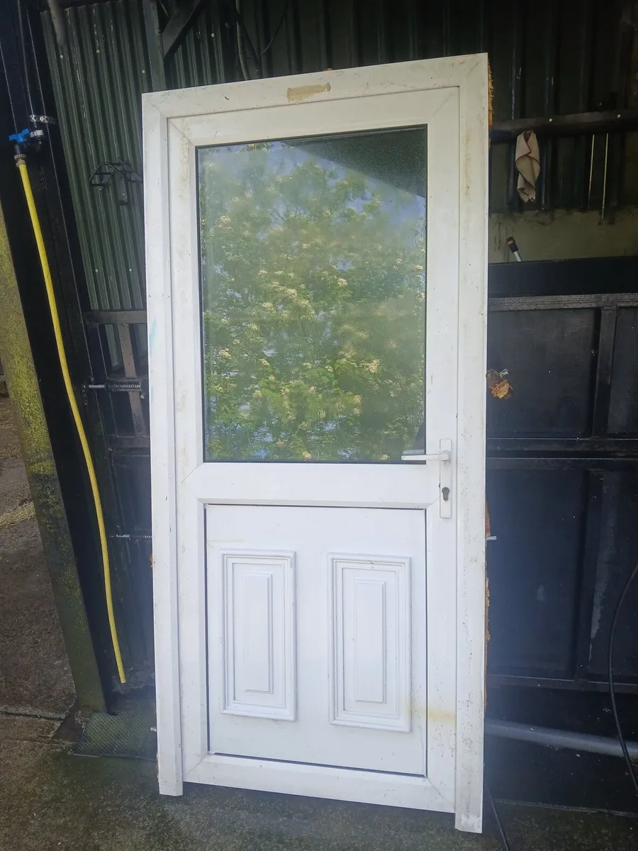 Pvc door and frame