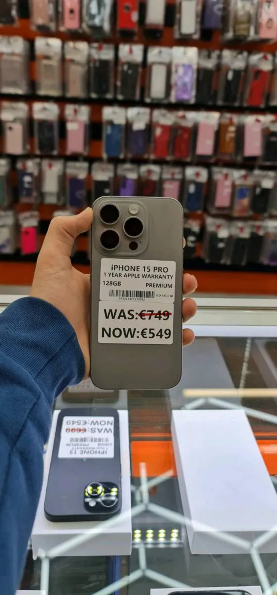 IPhone 15 Pro 128GB (NO FACE ID) PREMIUM Silver