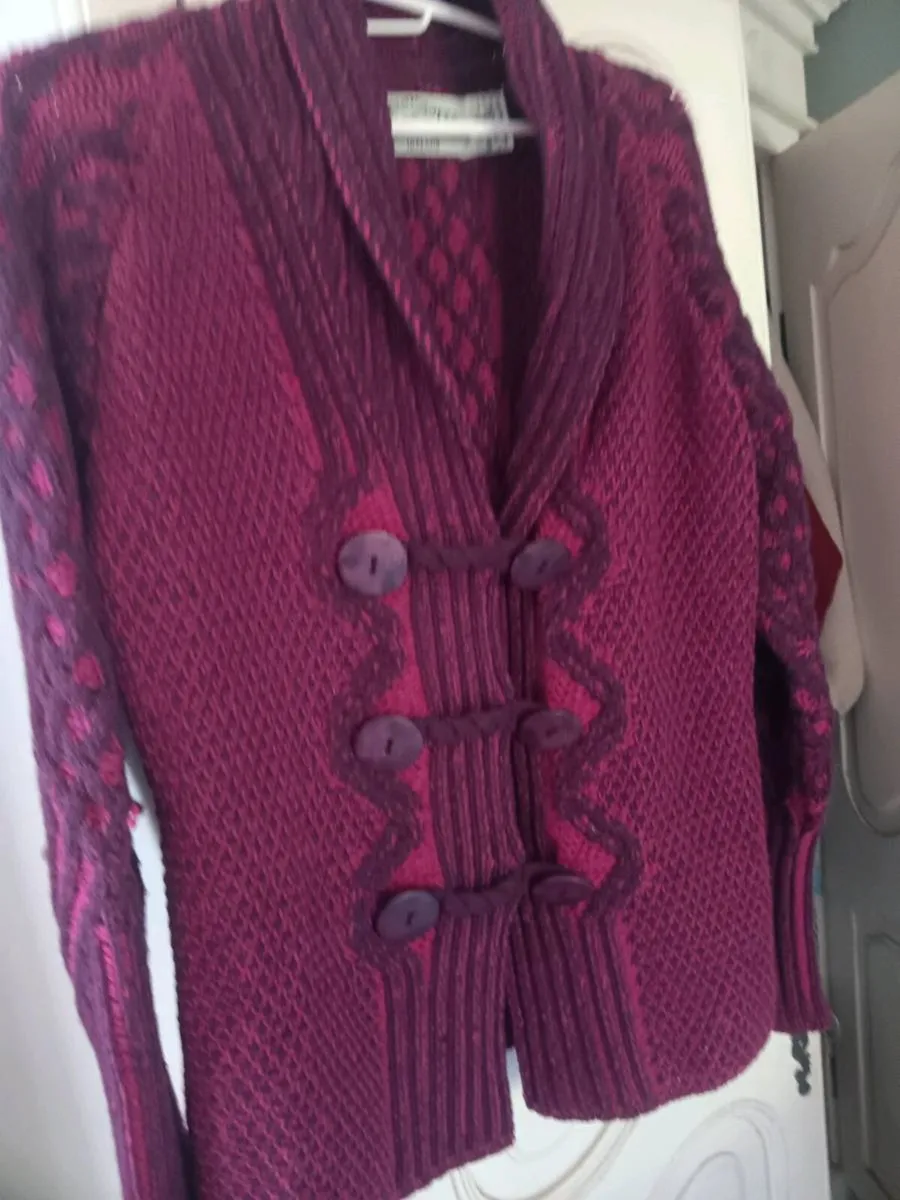 Aran cardigan - Image 1