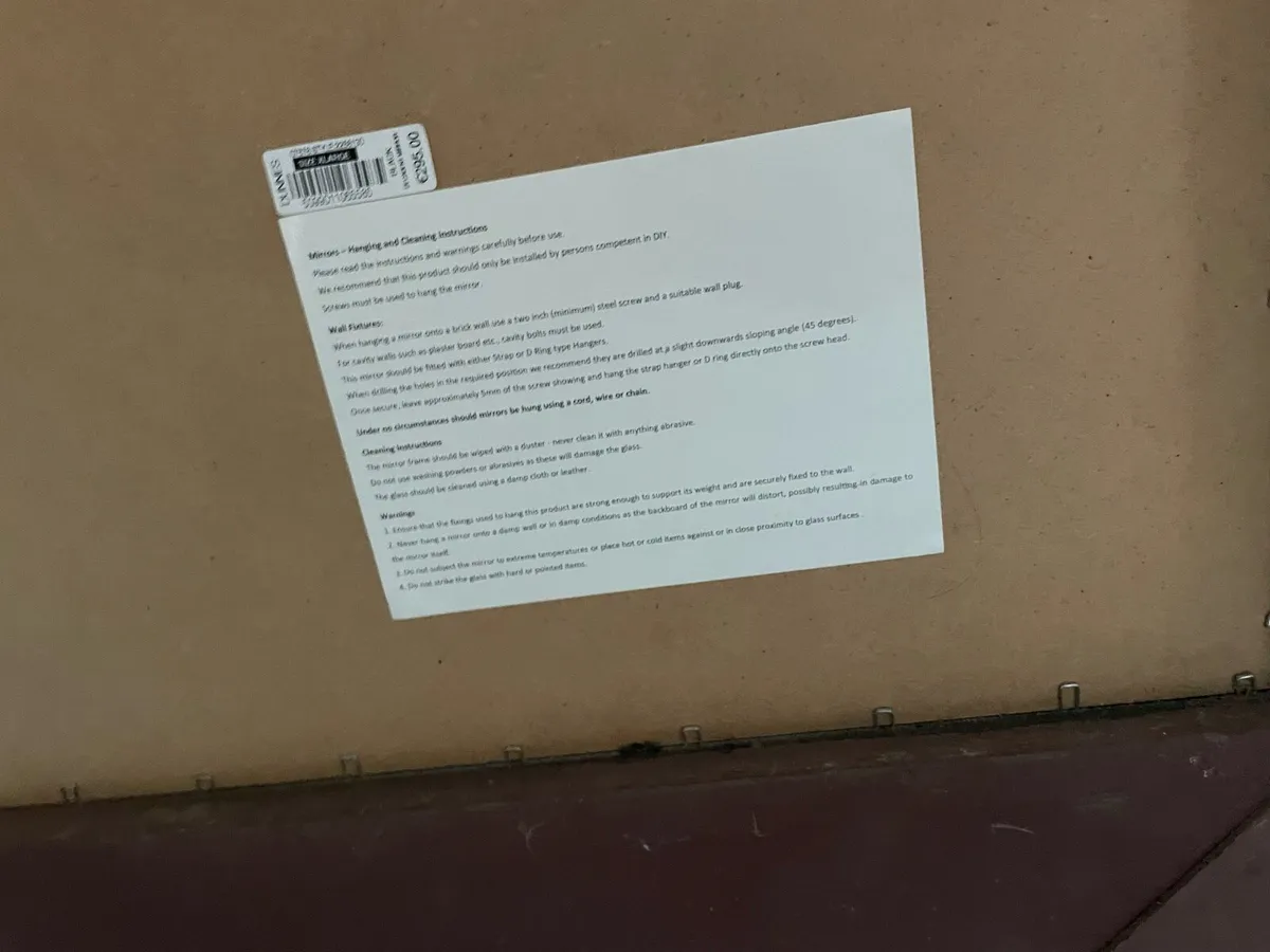 Extra large Mirror (4 available) - Image 4