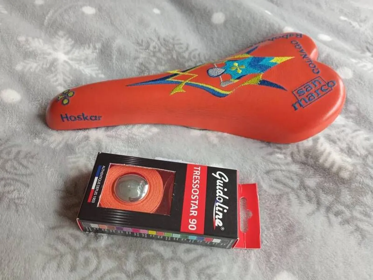 Rabobank Hoskar san Marco Rolls Colnago Saddle - Image 3