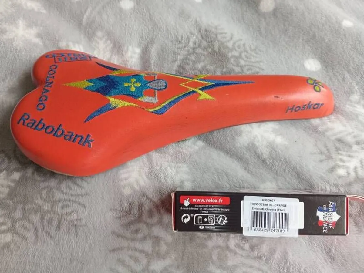 Rabobank Hoskar san Marco Rolls Colnago Saddle - Image 2