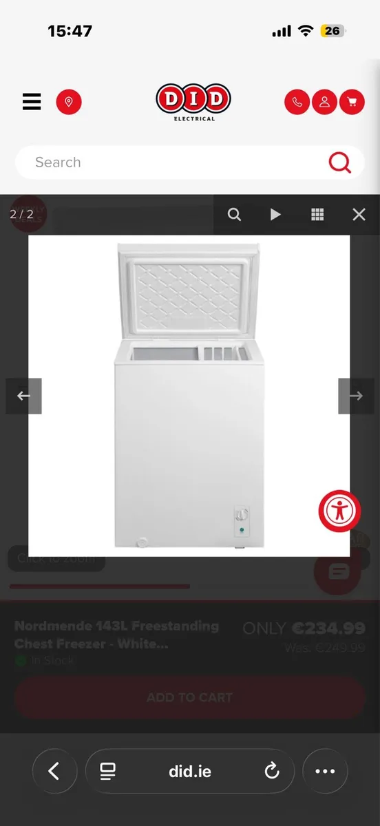 Box freezer - Image 1