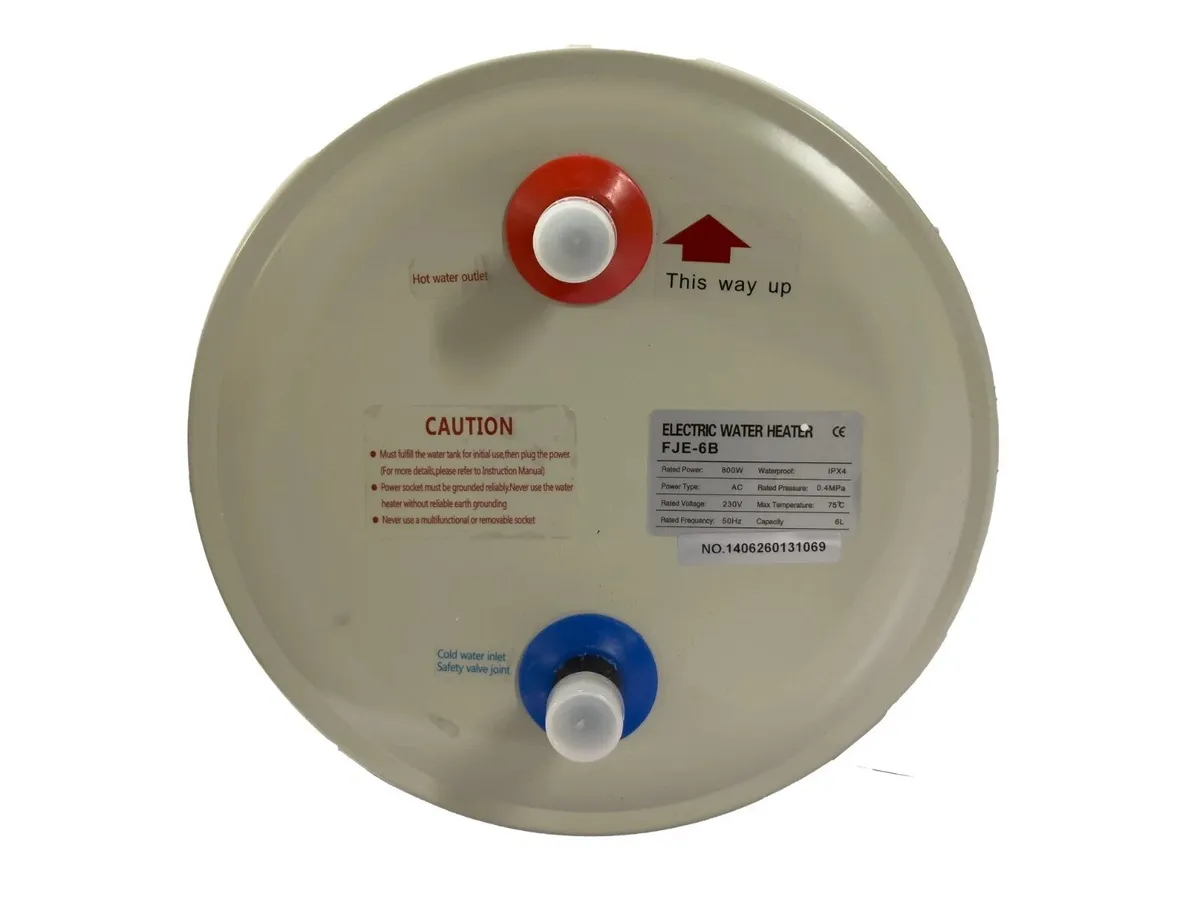 6 Litre Dual Voltage Hot Water Heater for Farm Use - Image 2