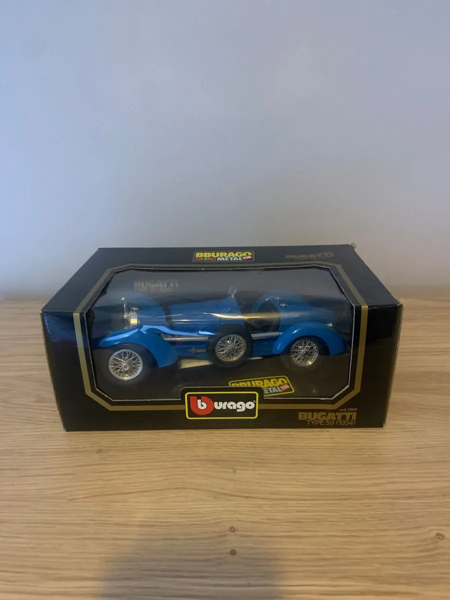 Bugatti Type 59 (1934) 1/18 Burago Model Car - Image 2