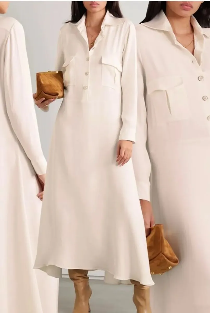 silk dress - Image 1