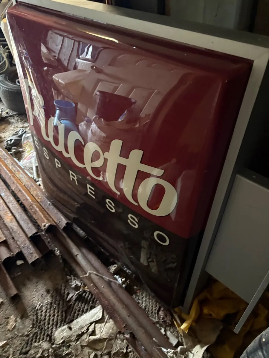 Piacetto Espresso Coffee Sign - Image 2