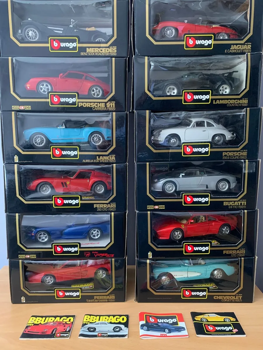 Burago Model Cars Collection - Scale 1/18 - Image 3