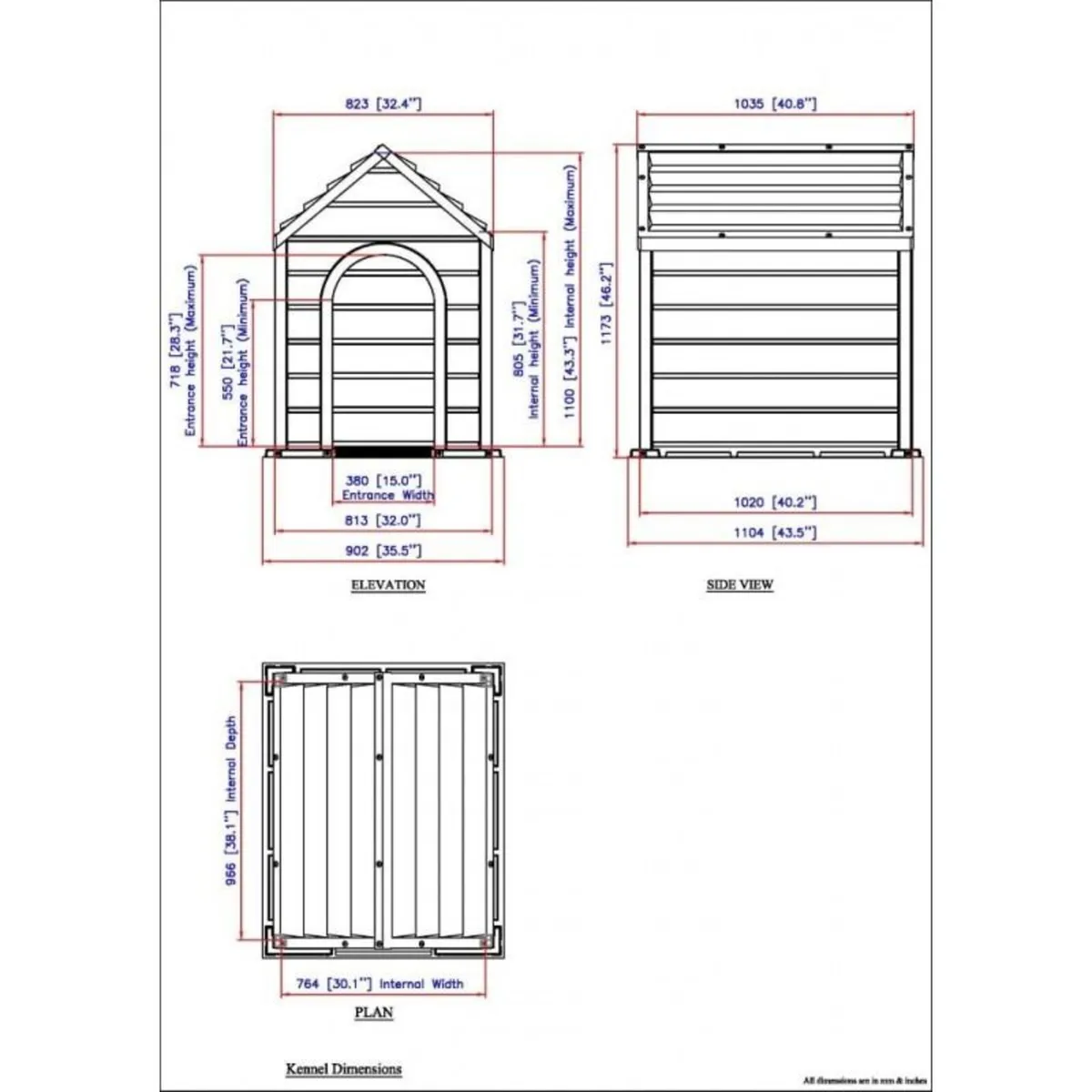 Excellent Outdoor Dog Kennel — Free Delivery 🚚 - Image 3