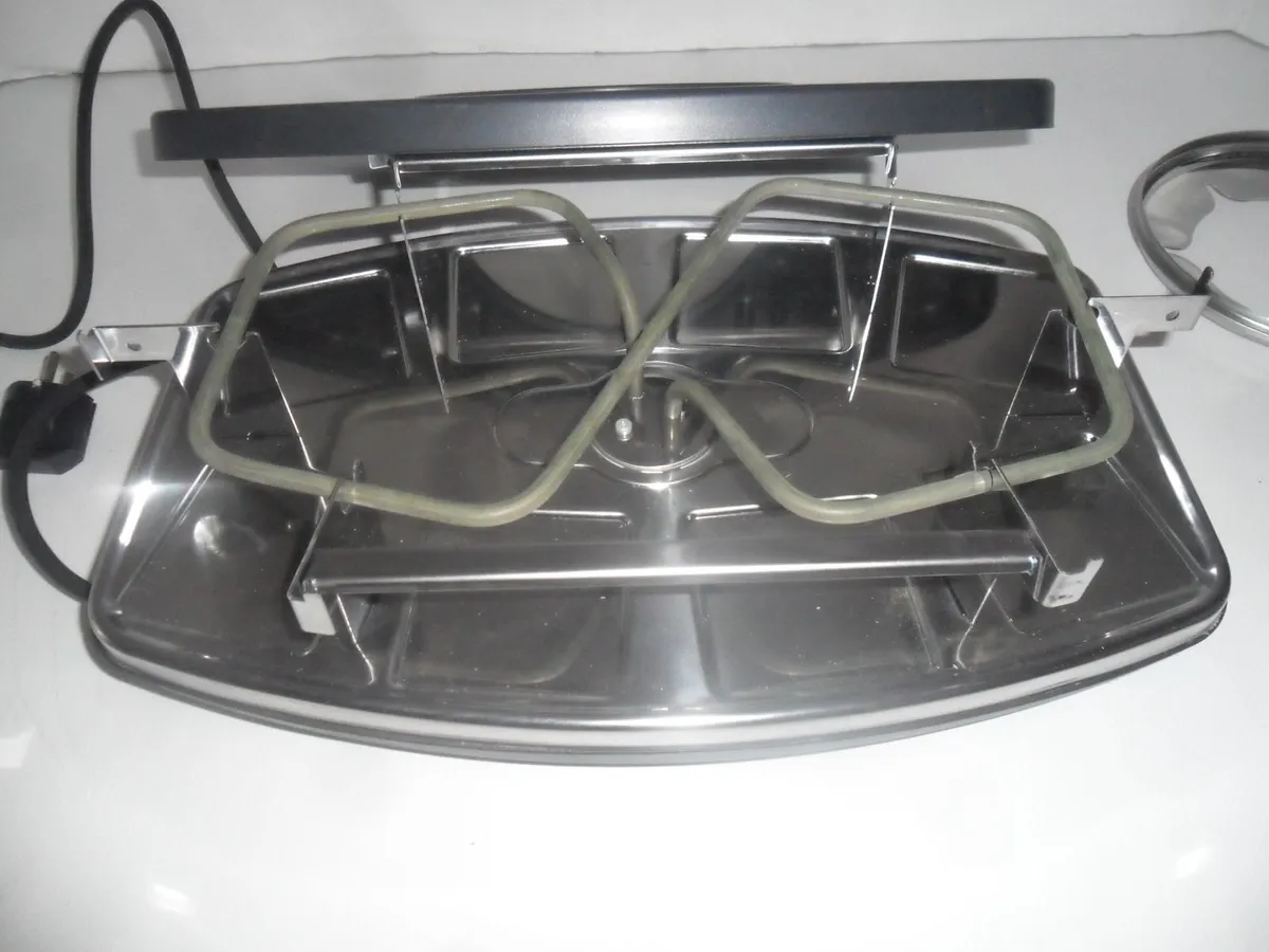 raclette grill with natural stone - Image 2