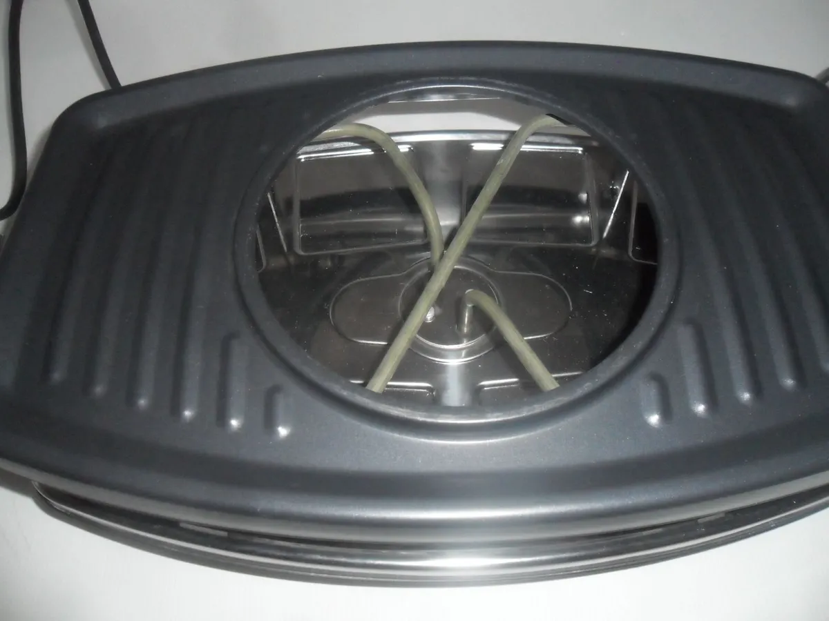 raclette grill with natural stone - Image 3