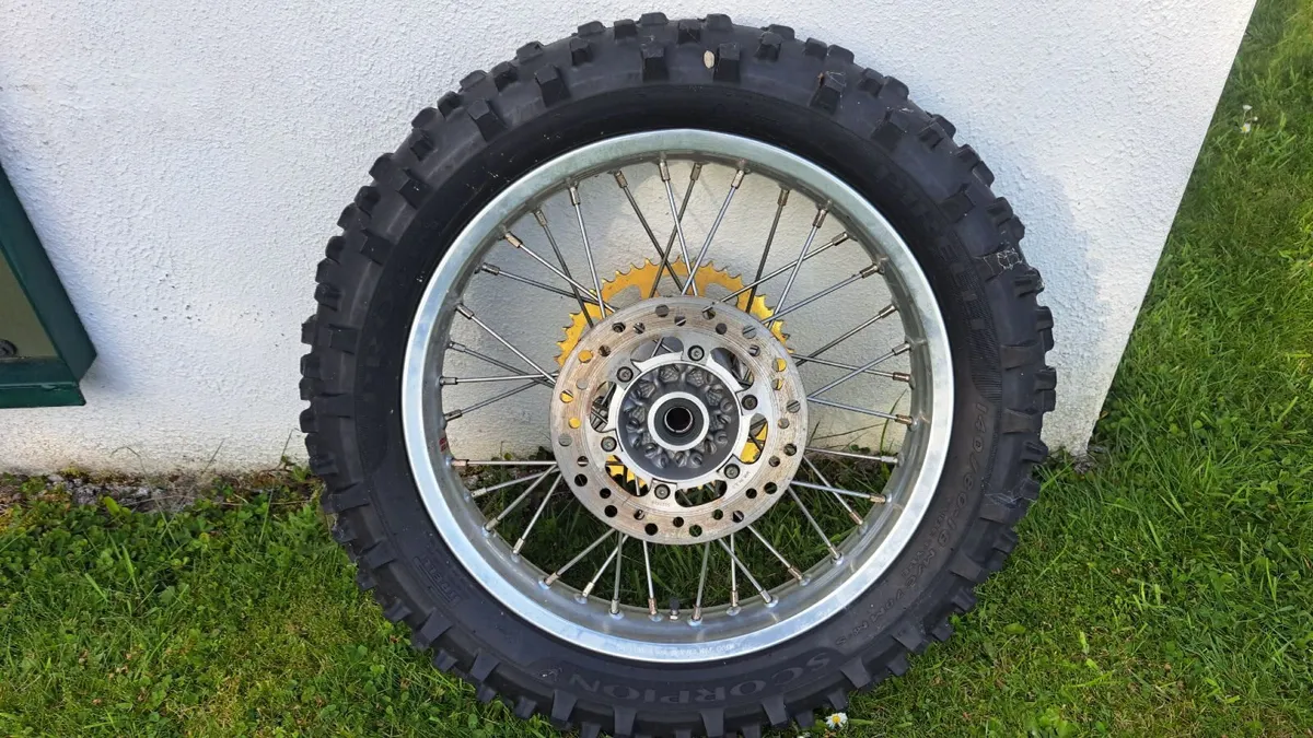Morad (AJP Hubs) 21" & 18" wheel set from CCM 644 - Image 1