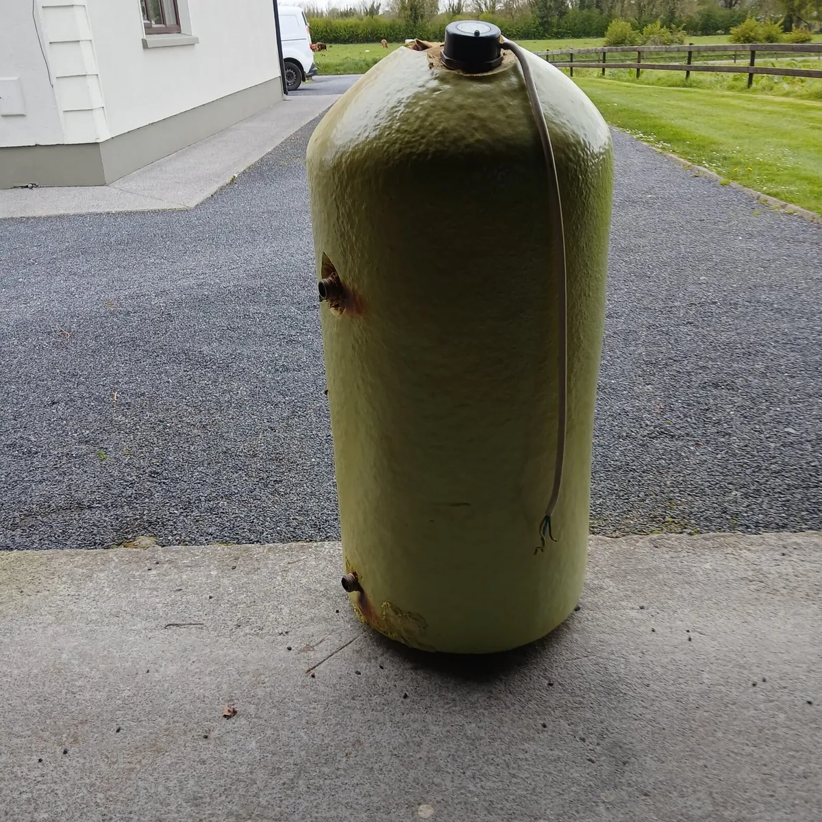 Copper cylinder