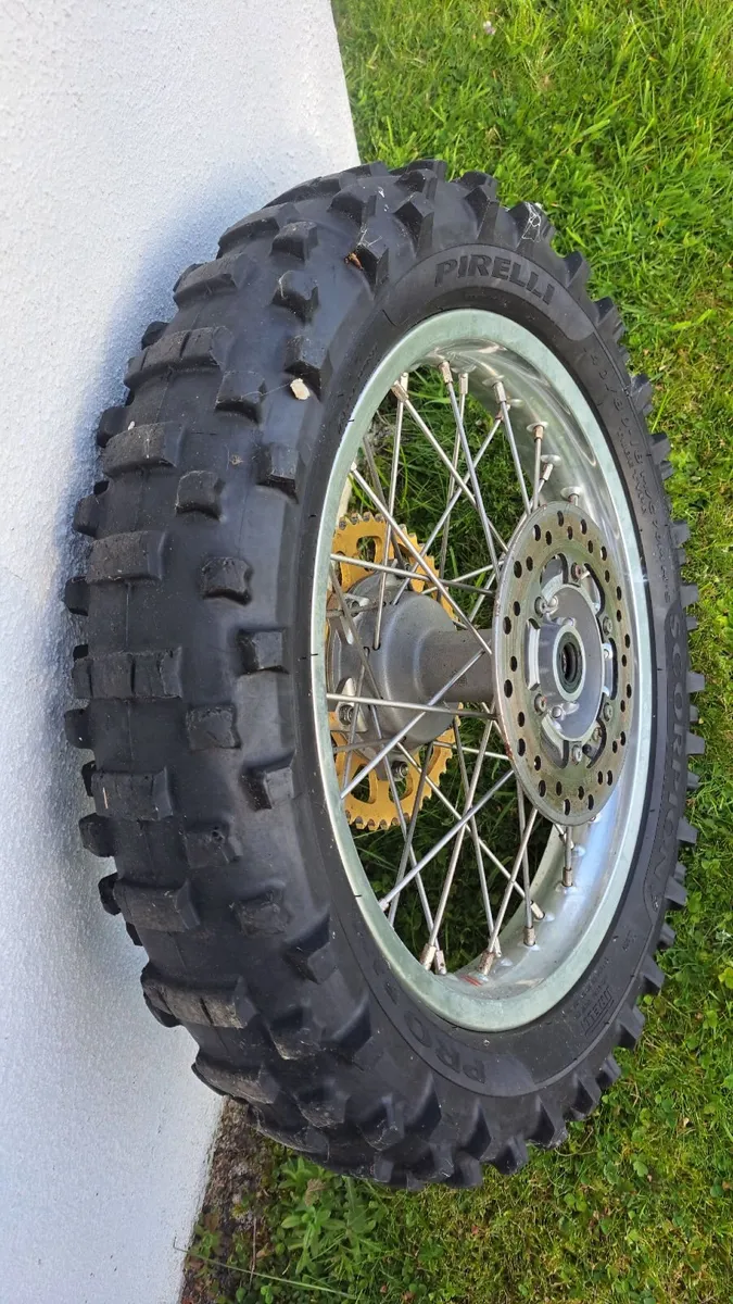 Morad (AJP Hubs) 21" & 18" wheel set from CCM 644 - Image 4