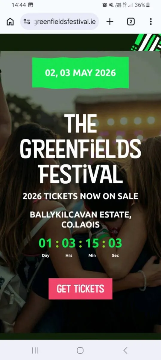 Festival tickets - Image 1